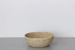 Will & Atlas Home Goods Palm Leaf Jumbo Woven Bowl
