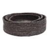 Will & Atlas Trio Of Round Jute Baskets - Charcoal