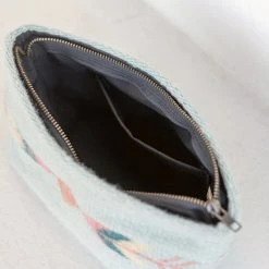 MZ Fair Trade Wind + Arrows Wool Clutch Bag Accessories