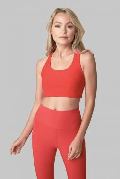 Wolven Recycled Yoga Top - Cayenne Activewear + Athleisure