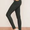 Wolven Recycled Crossover Pocket Legging - Thyme Activewear + Athleisure 2 Wolven Recycled Crossover Pocket Legging - Thyme Activewear + Athleisure