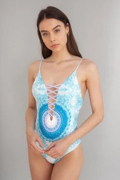 Wolven Reversible Ranger Recycled One Piece Swimsuit - Jasmine