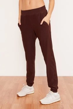 Wolven Activewear + Athleisure Recycled Joggers - Chai