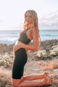 Wolven Recycled Bike Short With Pockets - Onyx Best Sellers