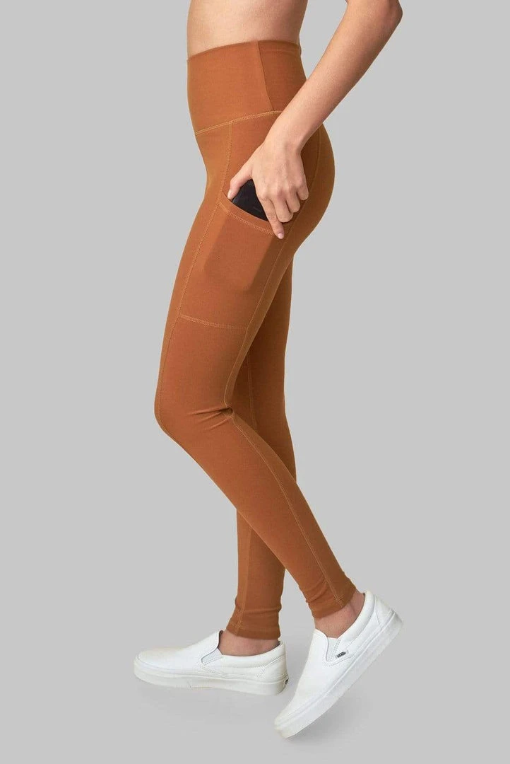 Wolven Recycled Legging With Pockets- Turmeric Best Sellers 7 Wolven Recycled Legging With Pockets- Turmeric Best Sellers
