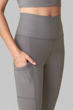 Wolven Best Sellers Recycled Legging With Pockets - Wolf Gray