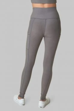 Wolven Best Sellers Recycled Legging With Pockets - Wolf Gray