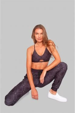 Wolven Crisscross Recycled Bra - Summit