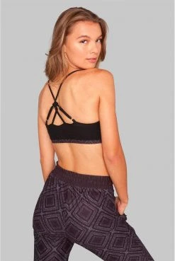 Wolven Crisscross Recycled Bra - Summit