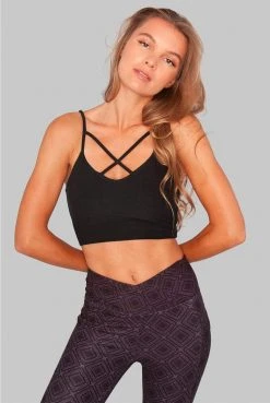 Wolven Crisscross Four-Way Recycled Top - Summit