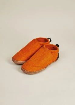 Kyrgies Women's Wool Tengries Slippers - Orange