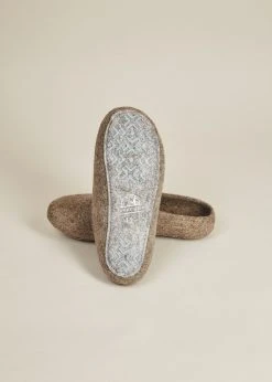 Kyrgies Women's Classic Sole Low Back Wool Slippers - Oatmeal Best Sellers 12 Kyrgies Women's Classic Sole Low Back Wool Slippers - Oatmeal Best Sellers