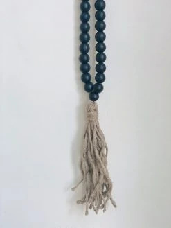 Ceremonia Wooden Beaded Tassel