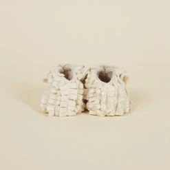 Silk Road Bazaar Best Sellers Wool Baby Booties - Lamb