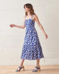 WVN Bluing Wave Montauk Dress Clothing