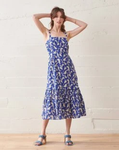 WVN Bluing Wave Montauk Dress Clothing
