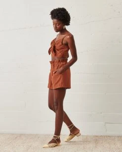 WVN New Arrivals Paper Bag Shorts