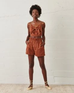 WVN New Arrivals Paper Bag Shorts