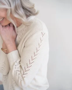 WVN Pointelle Sweater