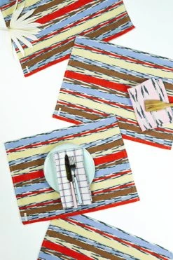 Archive New York Kitchen + Dining Xela Jaspe Placemat Set