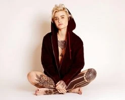 ONE432 Zalzala Upcycled Unisex Zip Hoodie Clothing