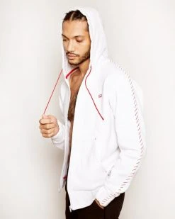 ONE432 Zalzala Upcycled Unisex Zip Hoodie Clothing