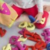 Zeki Learning English Plush Alphabet Bag Baby Gifts 1 Zeki Learning English Plush Alphabet Bag Baby Gifts